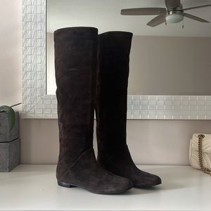 Giuseppe Zanotti knee high suede boots